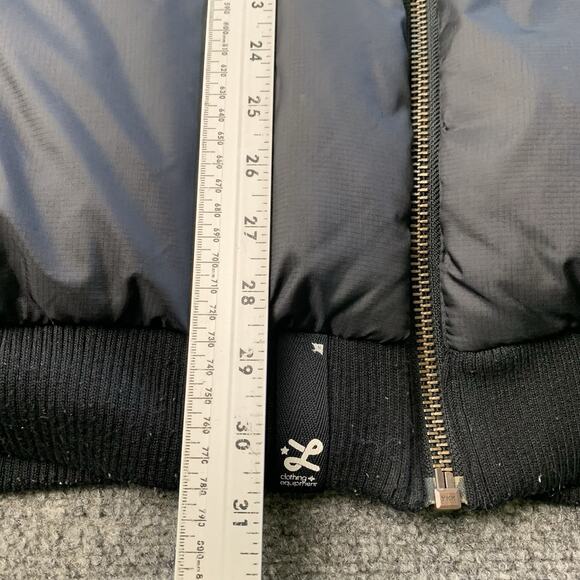 Vintage Y2K LRG Lifted Research Group Hooded Puffer Vest Mens 4XL Black Aztec - Picture 15 of 16